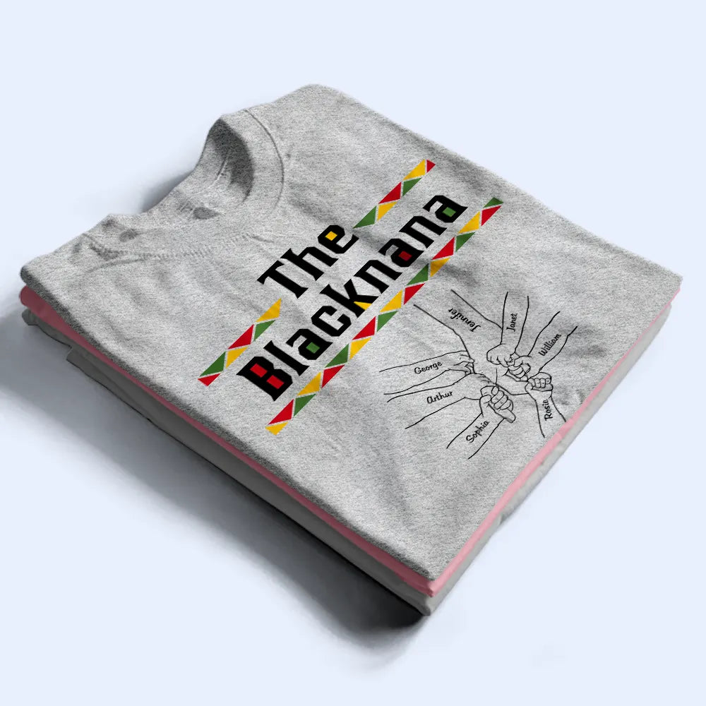 Afro Mom,Gift For Mother,Gift For Grandma,Gift For Women,Happy,Top Market,Afro - The Blackmother - Personalized T Shirt