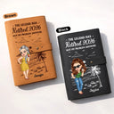 Retirement,Gift For Men,Gift For Women,Happy - The Legend Has Retired Turban Woman Man - Personalized Leather Cable Bag