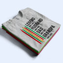 Gift For Grandpa,Dad's Hobby,Afro Dad,Gift For Men,Independence Day,Happy,Top Market - The Original Legend Legend Husband Daddy Grandpa - Personalized T Shirt