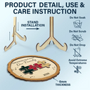 Family,Pet Lovers,Pet Mom,Pet Dad,Pet Couple,Dog Lovers,Dog Couple,Dog Mom,Dog Dad,Cat Lovers,Cat Mom,Cat Dad,Cat Couple,Happy,Single Mom,Single Dad,Gift For Grandpa,Gift For Grandma,Gift For Grandkids - The Pieces That Make Our Family Puzzle - Personalized 2-Layered Wooden Plaque With Stand