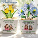 The Only Thing Better Than Being Your Mother - Personalized Glass Flower Plant Pot