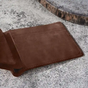 This Awesome Dog Dad Belongs To - Personalized Leather Wallet