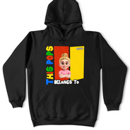 Gift For Father,Gift For Grandpa,Non-Eng,Vector,Humorous - This Dad Papa Belongs To Basic Color Arcade Theme - Personalized T Shirt