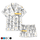 Gift For Grandparents,Gift For Grandpa,Gift For Grandma,Gift For Mother,Gift For Father,Happy,Christmas - This Grandpa Grandma Belongs To Kids Pet - Personalized Short Pajamas Set