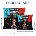 Gaming, Gift For Kids, Happy - This Is My Gaming Pillow - Personalized Pocket Pillow