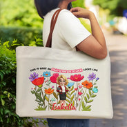 Teacher,Back To School - This Is What An Awesome Teacher Looks Like - Personalized Leather Handle Tote Bag