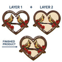 Sad,Memorial,Family,Parents,Gift For Grandparents - Those We Love Don't Go Away Memorial - Personalized Custom Shaped Car Visor Clip