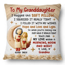 Gift For Grandma,Grandma - Grandkids - To My Granddaughter - Personalized Pillow