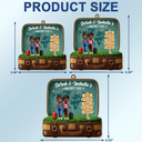 Gift For Couples,Gift For Yourself,LGBT - Travel Bucket List Couple - Personalized Acrylic Car Hanger