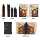 Christian,Gift For Yourself - Trust In The Lord With Birth Month Flower - Personalized Bible Cover