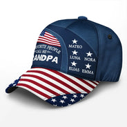 Gift For Husband,Parents,Gift For Yourself,Gift For Men,Gift For Grandpa,Gift For Father,Independence Day,Icon,Proud - US Flag My Favorite People My Stars - Personalized Classic Cap
