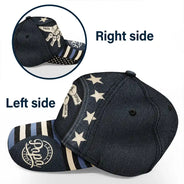 Independence Day,Gift For Men,Gift For Father,Gift For Husband,Gift For Uncle,Gift For Grandpa,Icon,Proud - US Flag Fist Bump Best Dad Grandpa Ever - Personalized Classic Cap