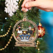 Annoying Each Other For Years - Christmas Gift For Couples - Personalized 2-Layered Mix Ornament