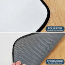 Family, Happy - Viking Runes Custom Family Name Scandinavia - Personalized Runner Rug