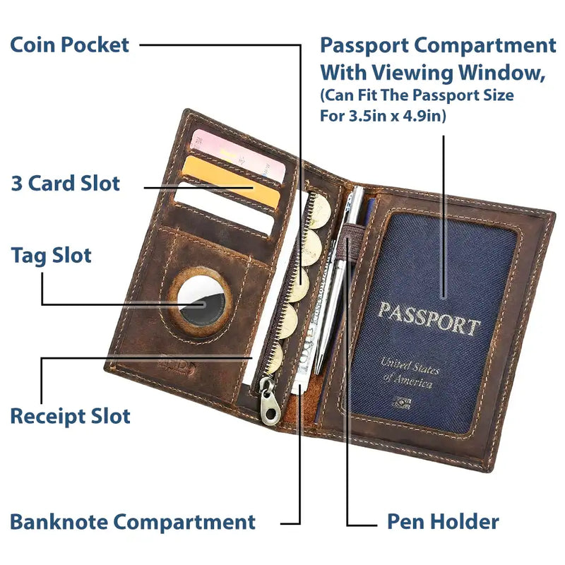 Gift For Yourself,Gift For Women,Gift For Men,Travel,Happy - Just A Girl Boy Who Loves Traveling - Personalized Leather Passport Holder