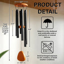 Sad,Memorial,Dog Lovers,Cat Lovers,Pet Lovers,Family,Parents,Gift For Grandparents - Custom Photo Memorial Your Wings Were Ready - Personalized Wind Chime