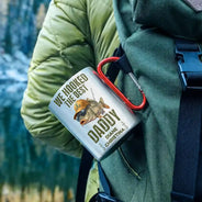 Gift For Father,Fishing,Humorous,Icon - We Hooked The Best Dad Grandpa - Personalized Carabiner Mug