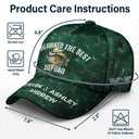 Gift For Father,Fishing,Humorous,Icon - We Hooked The Best Dad Grandpa - Personalized Classic Cap