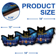 Halloween,Pet Lovers,Funny - Welcome Foolish Mortals Pet Halloween - Personalized Custom Shaped Wood Sign