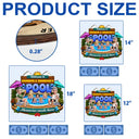 Poolside, Outdoor Decor, Summer, Grandparents, Top Market, Playful, Vector - Welcome To Grandma Grandpa Pool Summer - Personalized Custom Shaped Wood Sign