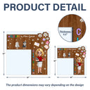Back To School,Pet Lovers,Playful,Vector - Welcome To My Class Cat Dog Mom Teacher - Personalized Door Corner Wood Sign
