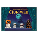 Halloween,Pet Lovers,Pet Mom,Pet Dad - Welcome To Our Web - Personalized Doormat