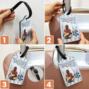 Gift For Couples,Funny - Wherever You Need Me I Promise To Always Be By Your Side - Personalized Luggage Tag