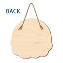 Gift For Grandma, Gift For Grandpa, Grandpa - Grandkids,Grandma - Grandkids, Gift For Women, Gift For Men, Happy - Wood Carved Effect Spoiled Grandkids Live Here - Personalized Custom Shaped Wood Sign