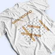Gift For Father,Gift For Grandpa,Gift For Men,Happy - Word Search Puzzle Daddy Grandpa - Personalized T Shirt