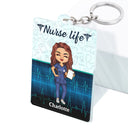 Nurse Nutrition Facts - Gift For Nurses - Personalized Custom Acrylic Keychain
