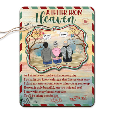 Wooden Card With Pop Out Ornament