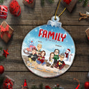 Besties Sisters Forever - Christmas Gift For Colleagues, Brothers, Siblings, Best Friends - Personalized Custom Shaped Acrylic Ornament