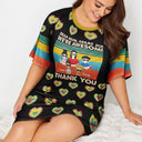 Dear Mom Great Job We're Awesome Thank You Young - Birthday, Loving Gift For Mother, Grandma, Grandmother - Personalized Women's Sleep Tee
