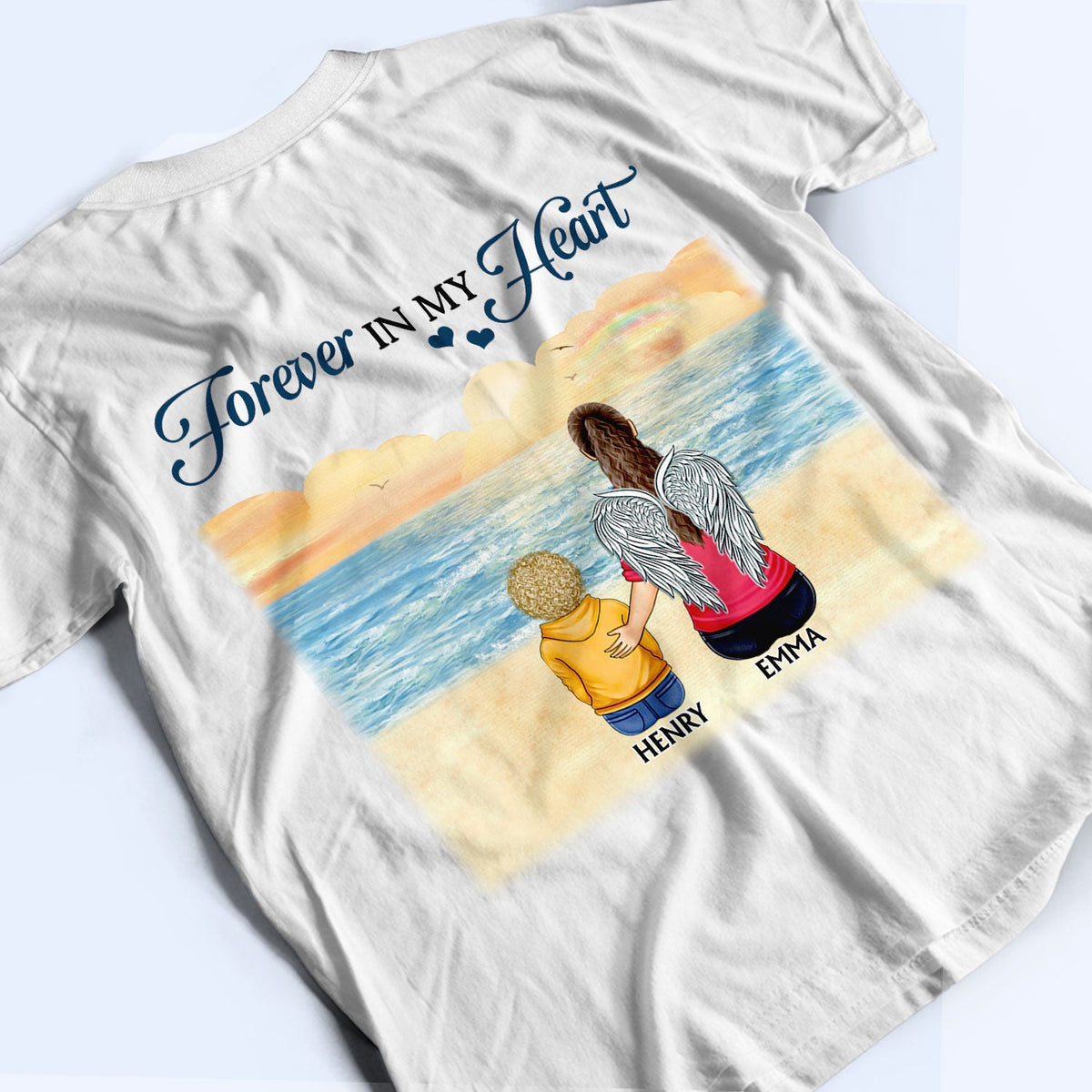 I'm Always With You - Memorial Gift For Family, Friends, Siblings - Personalized T Shirt
