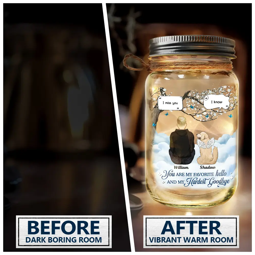 If Love Could Have Saved You, You Would Have Lived Forever - Personalized Mason Jar Light