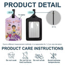 Travel More Worry Less - Personalized Luggage Tag