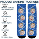 Custom Photo Mom's Favorite - Personalized Socks