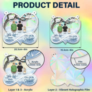 If Love Could Have Saved You Pet Memorial - Personalized Window Hanging Rainbow Suncatcher
