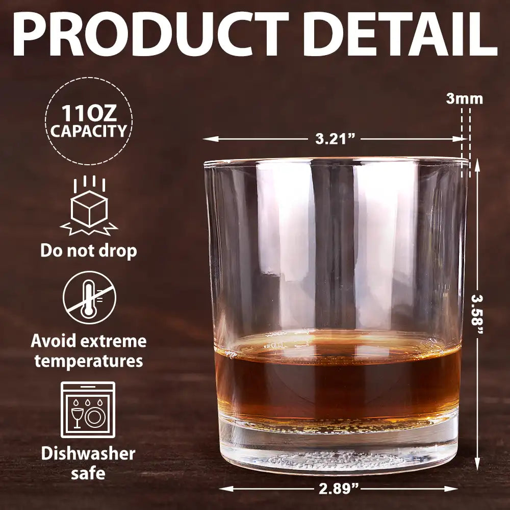 Funny,Retirement,Gift For Yourself,Gift For Women,Gifts For Colleagues,Gift For Grandma - Officially Retired Not My Problem Anymore - Personalized Engraved Whiskey Glass