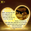 New Dad, Pregnant Mom - Custom Photo Dear Mommy Daddy Love From The Bump - Personalized Custom Shaped Light Box