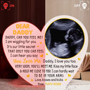 New Dad, Pregnant Mom - Custom Photo Dear Mommy Daddy Love From The Bump - Personalized Custom Shaped Light Box