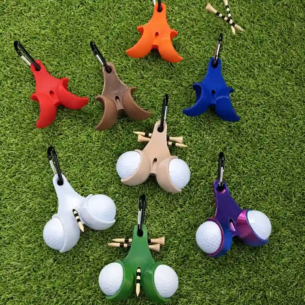 Funny,Golf,Sport Dad,Gift For Husband,Gift For Boyfriend,Gift For Men,Gift For Yourself,Gift For Grandpa,Dad's Hobby,Grandma's Hobby,Gift For Father - My Lucky Balls If Found Return To This Guy - Personalized 3D Printed Golf Ball Tee Holder