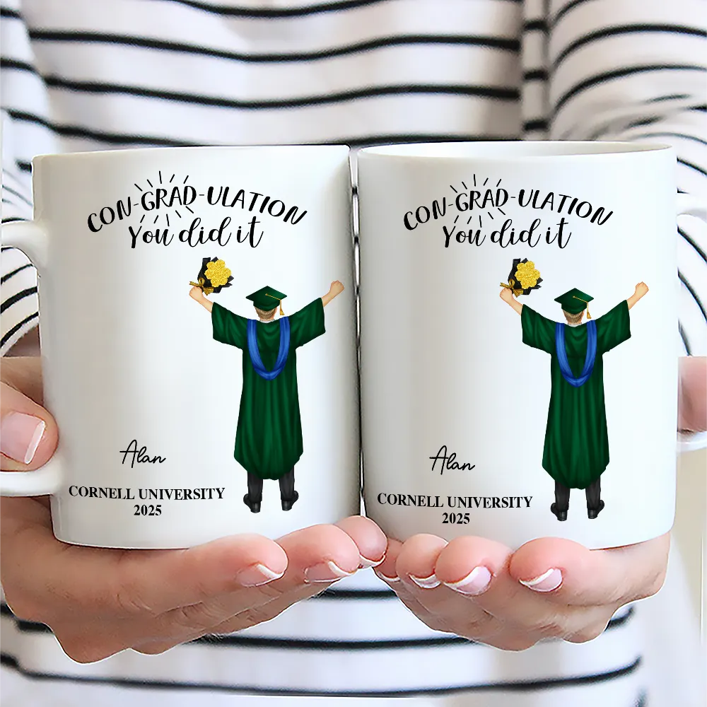 Graduation - You Did It - Personalized Mug
