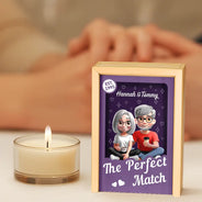 Gift For Couples,Old Couples,Gift For Husband,Gift For Boyfriend,Gift For Wife,Gift For Girlfriend,Love,LGBT - You And Me We Got This - Personalized Wooden Matchbox