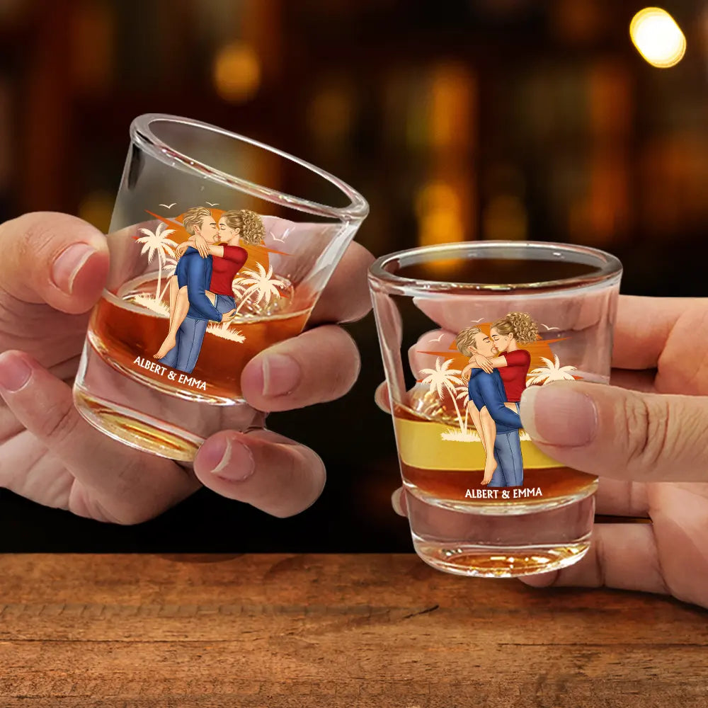 Gift For Couples,Gift For Husband,Gift For Wife,Gift For Boyfriend,Gift For Girlfriend,Gift For Women,Gift For Men,Anniversary - You Are By Far My Favorite - Personalized Shot Glass