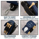 Golf,Gift For Husband, Gift For Couples, Gift For Boyfriend, Gift For Men - You Are My Hole In One - Personalized Leather Golf Ball Holder