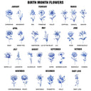 Gift For Mother,Mom - Daughters (Adult),Mom - Daughters (Young),Mom - Sons,Mom - Children,Love,Icon - Mother & Daughters Forever Linked Together Toile Birth Flower - Personalized Pillow