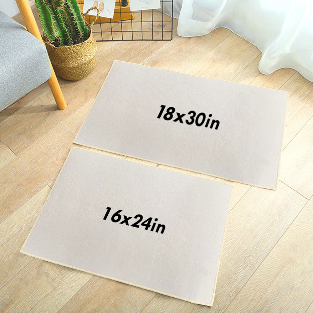 A Pontoon Captain And His Pontoon Queen Live Here - Couple Gift - Personalized Custom Doormat