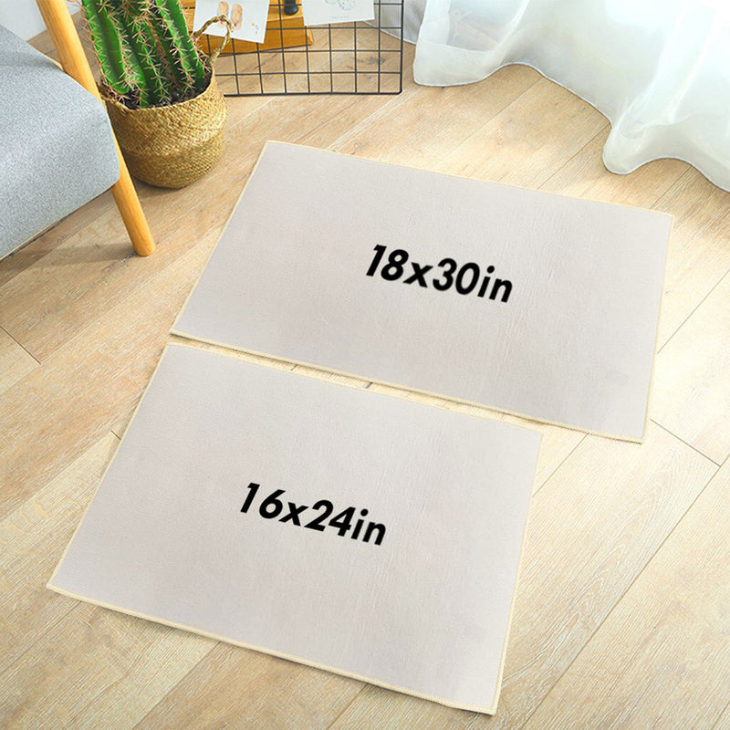 Pool Rules Swim At Your Own Risk Grilling Couple Husband Wife - Personalized Custom Doormat