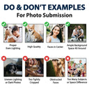 Custom Photo Pet Faces Human Faces - Gift For Dog Lovers, Cat Lovers, Family - Personalized Auto Sunshade